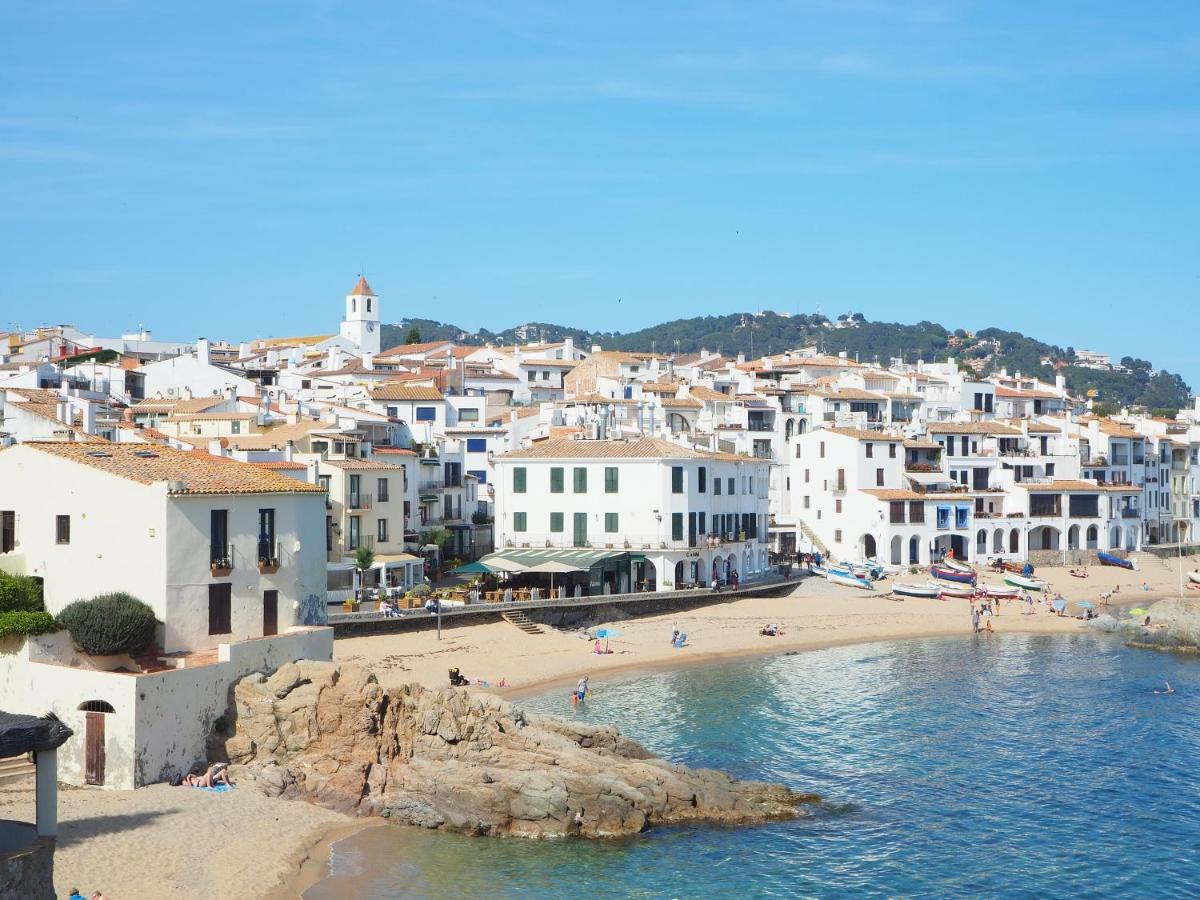 Apartamento En Calella De Palafrugell Con Vistas Al Mar, Piscina Y Terraza Екстер'єр фото